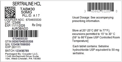 Label (65862 012 05 Sertraline 50mg 67046 555 30)